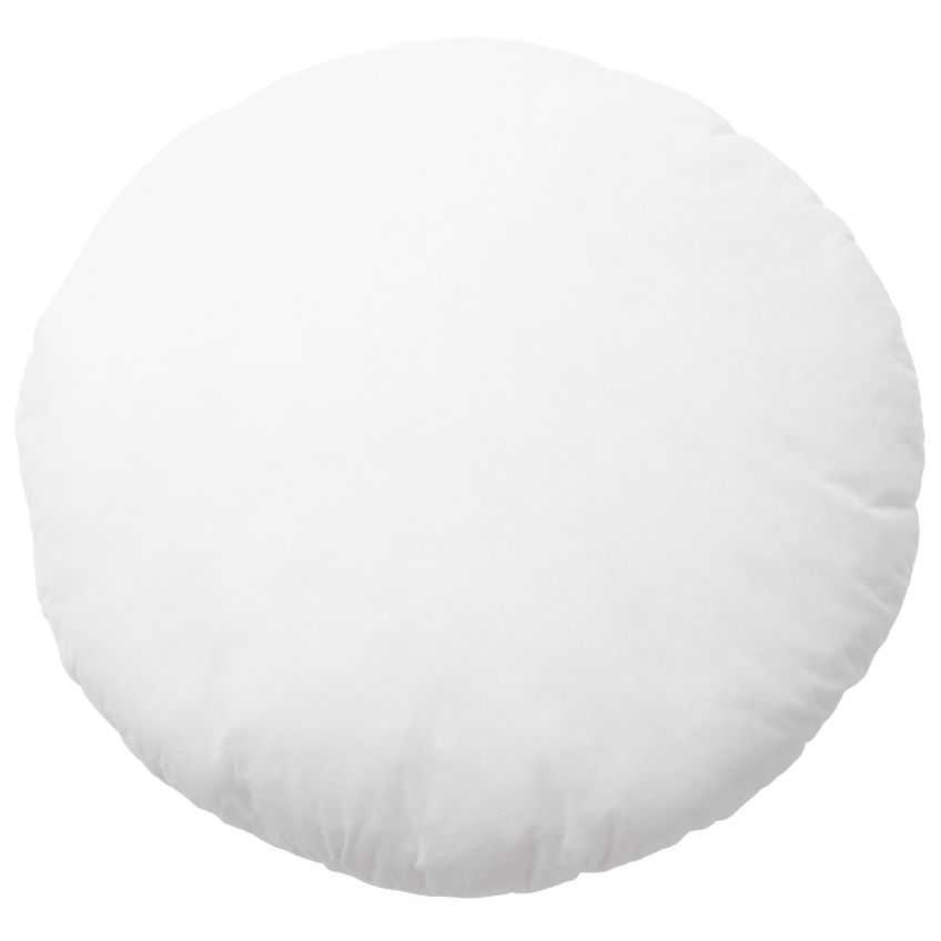 Bílá kulatá polyesterová výplň do polštáře Kave Home Fluff 45 cm