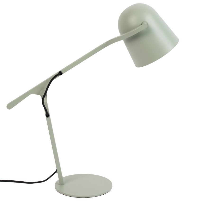 Šalvějově zelená kovová stolní lampa ZUIVER LAU