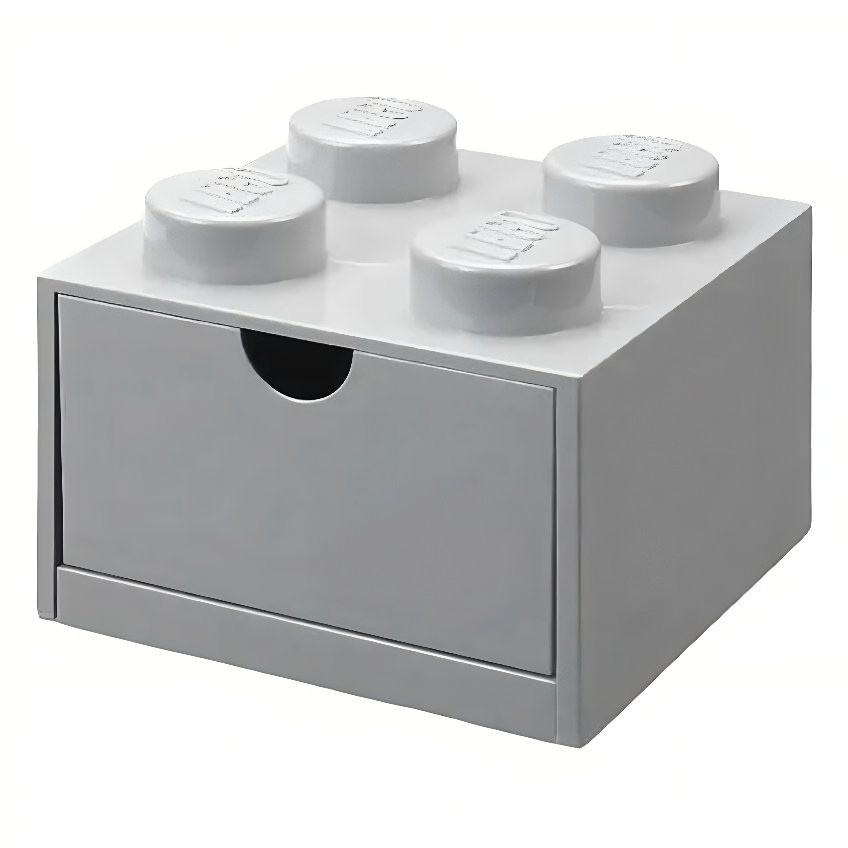 Šedý úložný box LEGO® Storage 15