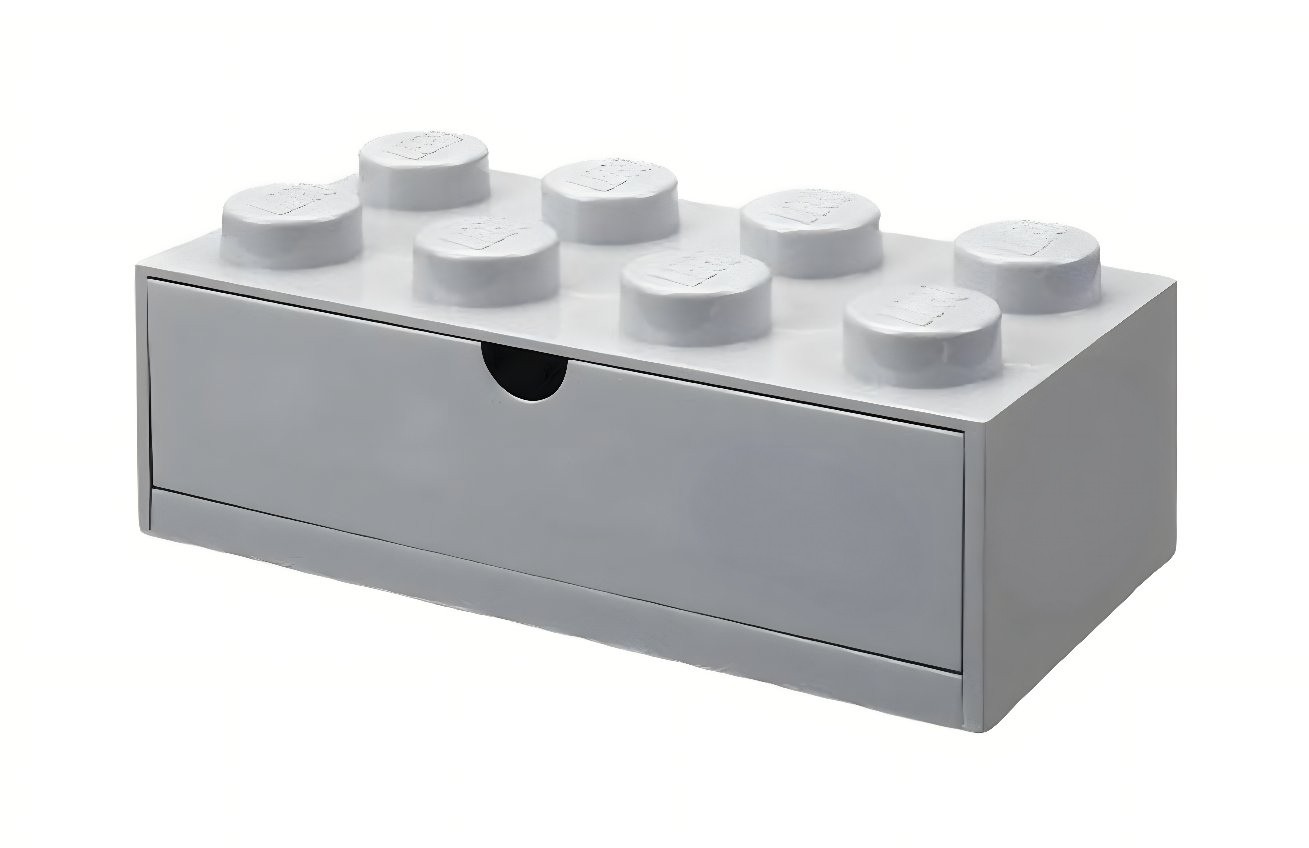 Šedý úložný box LEGO® Storage 31