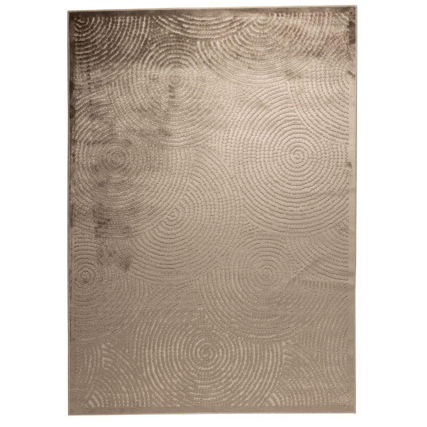 Hnědý koberec  DUTCHBONE Dots 170 x 240 cm